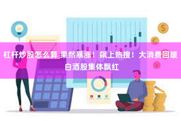 杠杆炒股怎么算 果然暴涨！飙上热搜！大消费回暖 白酒股集体飘红