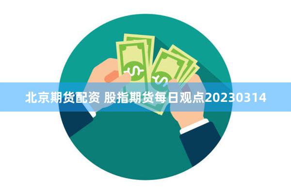 北京期货配资 股指期货每日观点20230314