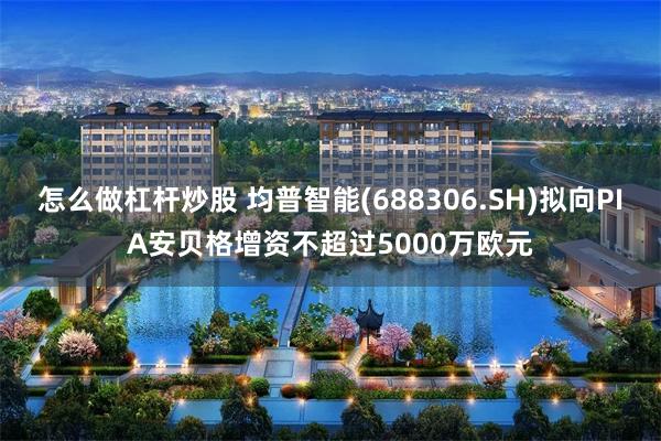 怎么做杠杆炒股 均普智能(688306.SH)拟向PIA安贝格增资不超过5000万欧元