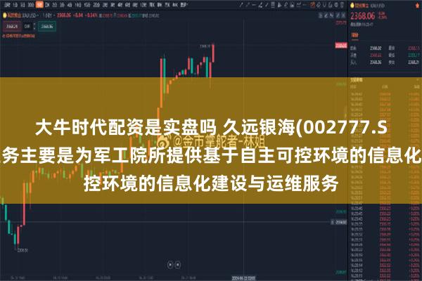 大牛时代配资是实盘吗 久远银海(002777.SZ)：军工领域业务主要是为军工院所提供基于自主可控环境的信息化建设与运维服务