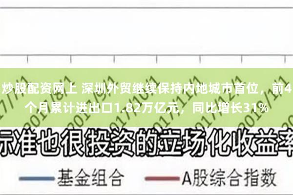 炒股配资网上 深圳外贸继续保持内地城市首位，前4个月累计进出口1.82万亿元，同比增长31%